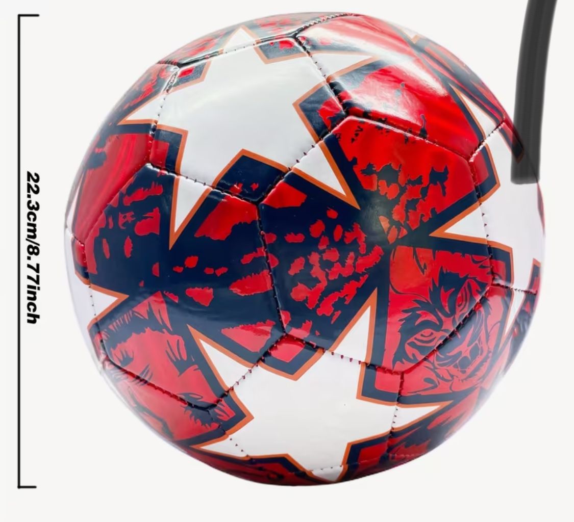 CLASICO Rode Leeuw 5-Sterren Premium Voetbal